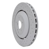 DFC 06-11 Mercedes-Benz SLK55 AMG Front Drilled and Slotted Hi-Carbon Alloy Geomet Coated Rotor thumbnail 4