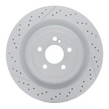 DFC 13-23 Mercedes-Benz SL63 AMG Rear Drilled and Slotted Hi-Carbon Alloy Geomet Coated Rotor thumbnail 1