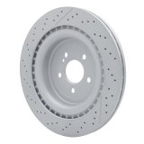 DFC 13-23 Mercedes-Benz SL63 AMG Rear Drilled and Slotted Hi-Carbon Alloy Geomet Coated Rotor thumbnail 5