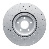 DFC 14-19 Mercedes-Benz GLA45 AMG Front Drilled and Slotted Hi-Carbon Alloy Geomet Coated Rotor thumbnail 4