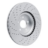 DFC 14-19 Mercedes-Benz GLA45 AMG Front Drilled and Slotted Hi-Carbon Alloy Geomet Coated Rotor thumbnail 5