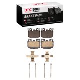 DFC 22-25 BMW 540i xDrive Front 5000 Advanced Low Metallic Brake Pads and Hardware Kit thumbnail 1