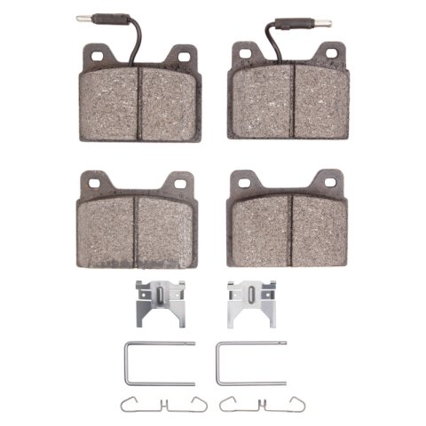 DFC 80-89 Peugeot 504/505/604 Rear 4000 HybriDynamic Brake Pads and Hardware Kit