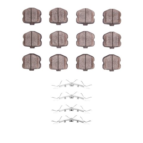 DFC 06-13 Chevrolet Corvette Front 4000 HybriDynamic Brake Pads and Hardware Kit