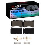 DFC 10-16 Hyundai Genesis Coupe Front 4000 HybriDynamic Brake Pads and Hardware Kit thumbnail 1