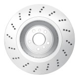 DFC 20-25 BMW X4 Right Rear Drilled Hi-Carbon Alloy Geomet Coated Rotor thumbnail 4