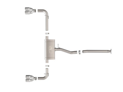 aFe 22-25 Lexus NX250 2.5L SS-304 Cat-Back Exhaust w/ Polished Tips thumbnail 2