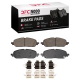 DFC 24-26 Lincoln Nautilus Front 5000 Advanced Ceramic Brake Pads and Hardware Kit thumbnail 3