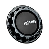 Konig MRK1 Gloss Black Gear Cap w/ Logo thumbnail 1