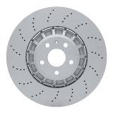 DFC 22-26 Audi RS3 Front Drilled Hi-Carbon Alloy GEOMET Coated Rotor thumbnail 1