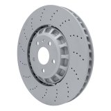 DFC 22-26 Audi RS3 Front Drilled Hi-Carbon Alloy GEOMET Coated Rotor thumbnail 2