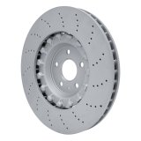 DFC 22-26 Audi RS3 Front Drilled Hi-Carbon Alloy GEOMET Coated Rotor thumbnail 4