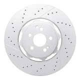 DFC 21-25 Mercedes-Benz Gle63 AMG S SUV Rear Drilled & Slotted Hi-Carbon Alloy GEOMET Coated Rotor thumbnail 1