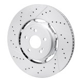 DFC 21-25 Mercedes-Benz Gle63 AMG S SUV Rear Drilled & Slotted Hi-Carbon Alloy GEOMET Coated Rotor thumbnail 5