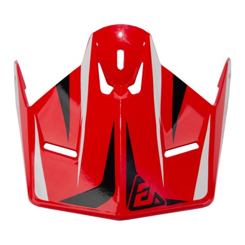 Answer 26 AR1 Mototown Glossy Visor Youth - Red/White/Black thumbnail 1