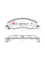 DBA 2019+ RAM 2500/3500 (DJ) 6.7L 4WD SP Performance Front Brake Pads thumbnail 1