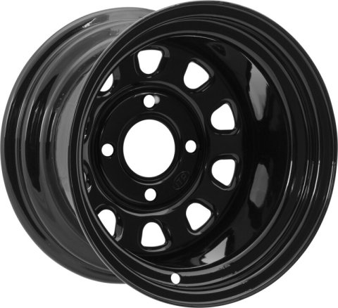 ITP Delta Steel 12x7 / 4/4 BP / 2+5 Offset Black Wheel