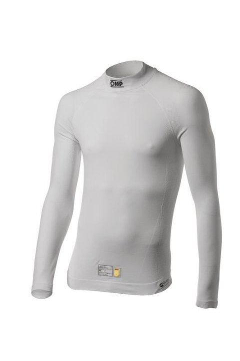 OMP ONE EVO UNDERWEAR TOP FIA 8856-2018 BLACK SZ M thumbnail 1