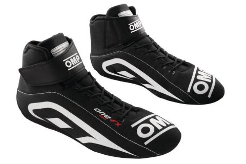 OMP ONE EVO FX SHOES FIA 8856-2018 BLACK SZ 37