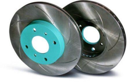 Project Mu SCR Pure Plus 6 Rotor Front - Nissan Skyline GT-R BNR32 Uncoated thumbnail 1