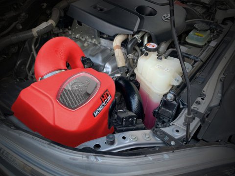 aFe 15-25 Toyota Hilux L4-2.4/2.8L (td) Momentum HD Cold Air Intake System Red w/ Pro DRY S Filter thumbnail 5