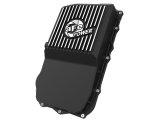 aFe 18-25 Jeep Wrangler JL V6 Transmission Pan - Black w/ Machined Fins thumbnail 1
