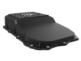 aFe 18-25 Jeep Wrangler JL V6 Transmission Pan - Black w/ Machined Fins thumbnail 5