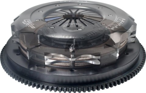 Clutch Masters 01-07 Mitsubishi Lancer Evo 850 Street Twin Disc Clutch Kit w/Aluminum Flywheel thumbnail 3