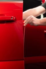 Husky Liners 21-25 Ford F150 Door Edge Guards (4pc Set) - Rapid Red Metallic Tri Coat thumbnail 6