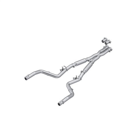 MBRP 15-23 Dodge Challenger 6.2L, 6.4L HEMI AL Steel 3in Cat-Back Dual Split - Street Version thumbnail 1