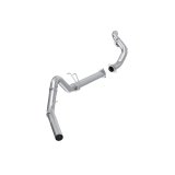 MBRP 15-16 F250/F350/F450 6.4L PS CC/SC AL Steel 4in Filter-Back Single Side - No Muffler w/ DP thumbnail 1