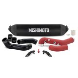 Mishimoto 2023+ Honda Civic Type-R Intercooler Kit w/Pipes - Black Intercooler/Red Pipes thumbnail 1
