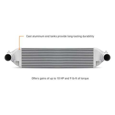 Mishimoto 2023+ Honda Civic Type-R Intercooler Kit w/Pipes - Silver Intercooler/Red Pipes thumbnail 3
