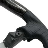 NRG 12-23 Toyota Tacoma OEM Plus Carbon Fiber Steering Wheel w/ Black Stitch & Red Center Mark thumbnail 4
