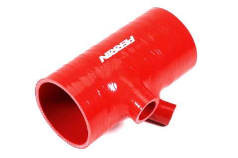 PERRIN 22-26 Subaru WRX Short Type Turbo Inlet Hose - Red thumbnail 2