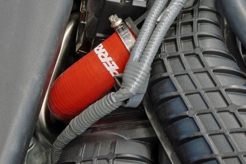 PERRIN 22-26 Subaru WRX / 19- 25 Ascent / 20-25 Outback & Legacy Turbo PCV Hose - Red thumbnail 1
