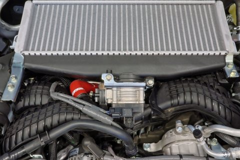 PERRIN 22-26 Subaru WRX / 19- 25 Ascent / 20-25 Outback & Legacy Turbo PCV Hose - Red thumbnail 7