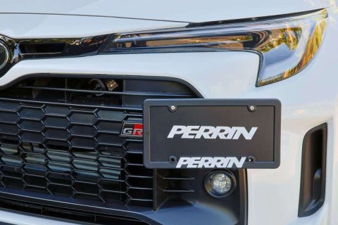 PERRIN 23-24 Toyota GR Corolla License Plate Relocation Kit thumbnail 2