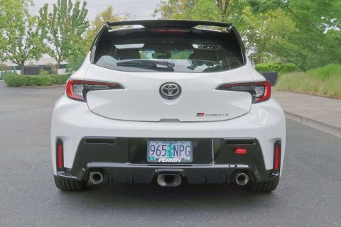 PERRIN 23-26 Toyota GR Corolla Rear Tow Hook - Red thumbnail 5