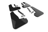 Rally Armor 25-26 Kia EV6 Base Light/GT/GT-Line Black Mud Flap - Metallic Black Logo thumbnail 1