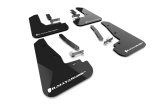 Rally Armor 25-26 Kia EV6 Base Light/GT/GT-Line Black Mud Flap - White Logo thumbnail 1