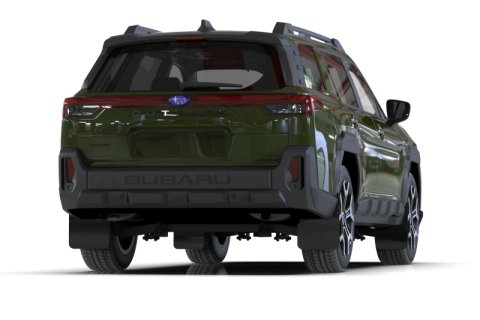 Rally Armor 2026 Subaru Outback (Incl. Wilderness) Black Mud Flap - Metallic Black Logo thumbnail 2