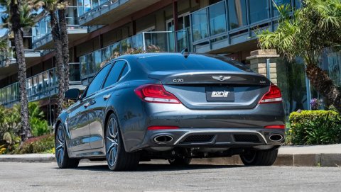 Borla 19-21 Genesis G70 3.3L V6 Twin Turbo S-type Cat-Back Exhaust thumbnail 1