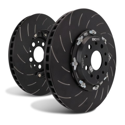 EBC Racing 17-24 Tesla Model 3 AWD Dual Electric Motor Front 380mm 2 Pc Rotor Replacement (Pair)