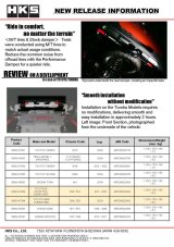 HKS Performance Damper for 86 / GR86 / BRZ thumbnail 3