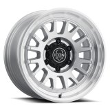 ICON Anza 17x8.5 5x150 25mm Offset 5.75in BS Silver Machined Wheel thumbnail 1