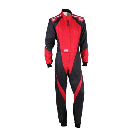 OMP KS-3X OVERALL FIA 8877-2022 (ADULT) BLACK / ANTHRACITE SZ 52