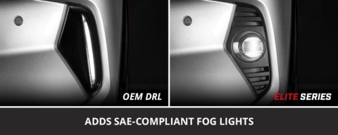 Diode Dynamics 19-22 Toyota RAV4 Elite Series Add-On Fog Lamp Kit - White thumbnail 7