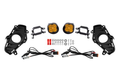 Diode Dynamics 22-25 Toyota RAV4 SS3 Fog Light Kit - Yellow Max thumbnail 1