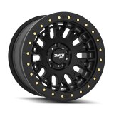 Dirty Life DT-3 17X9 5x127 -12 Offset - Satin Black w/ Simulated Beadlock thumbnail 1